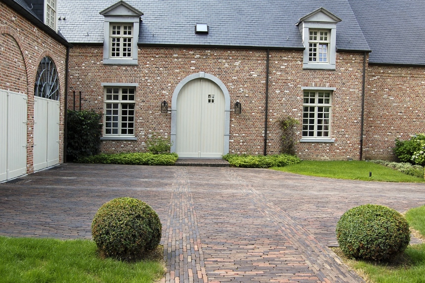 Elegante tuinarchitectuur
